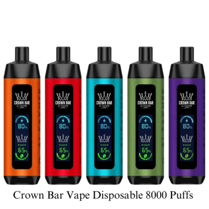 Crown Bar Vape Disposable 8000 Puffs